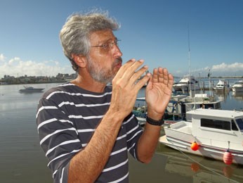 Presidente do Instituto Oceanário, Alexandre Carvalho. (Foto: Katherine Coutinho / G1)