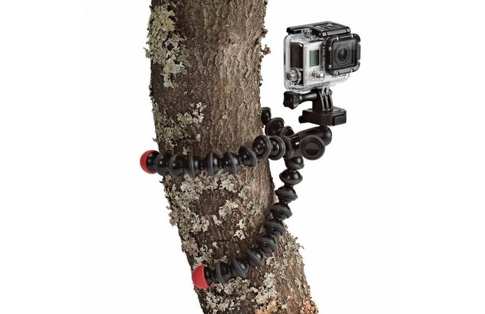 Tripé flexível para action cam GorillaPod Action (Foto: Divulgação/ Joby)