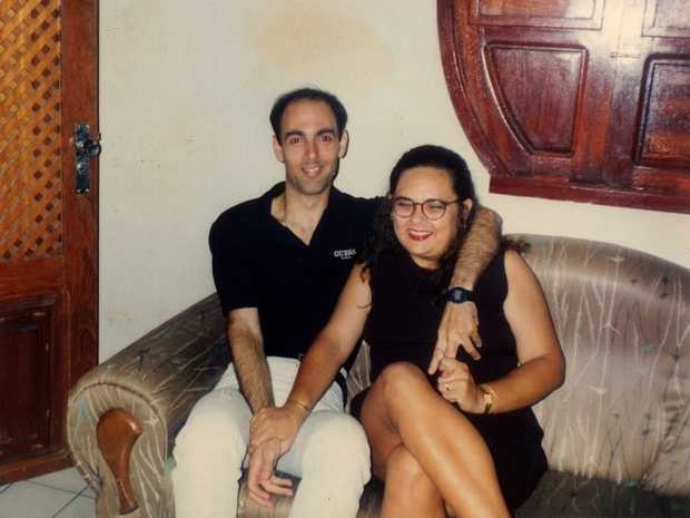 Luís Antônio Nunes Aceto e Eveline Soares Rossi, que morreram em 2001 em Santa Bárbara em acidente envolvendo o cantor Renner (Foto: Acervo da família)