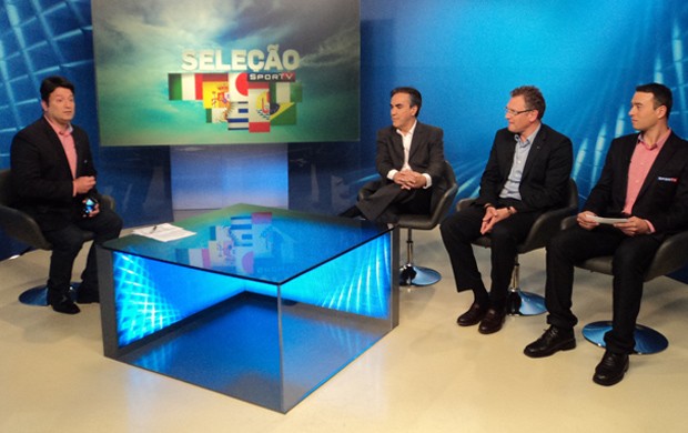 Jérôme Valcke, secretário-geral da Fifa, no Seleção SporTV - 3 (Foto: José Geraldo Azevedo / SporTV)