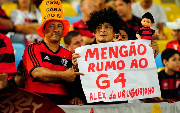torcida Flamengo x Internacional (Foto: Marcelo Moreira / Agência Estado)