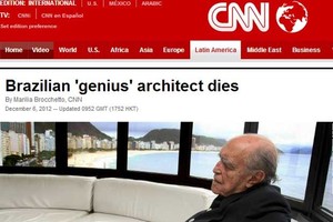 Niemeyer: CNN (Foto: reprodução / internet)