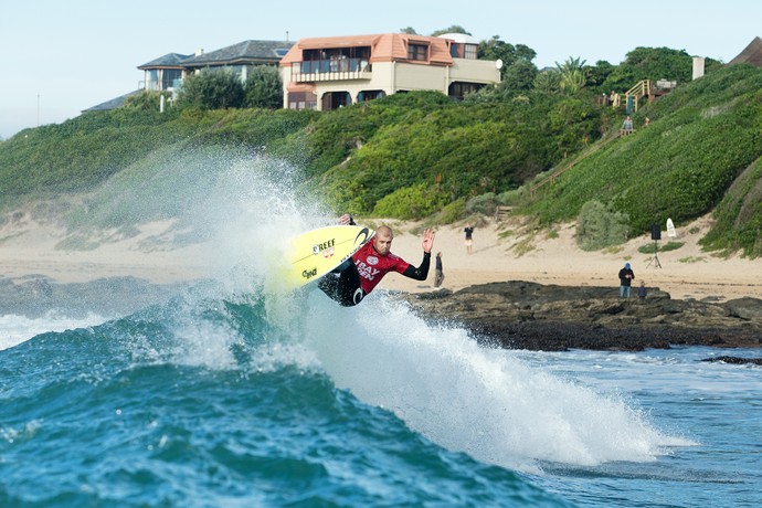 Mick Fanning em ação em Jeffreys Bay, na sexta etapa do Mundial de Surfe (Foto: WSL / Cestari) Mick Fanning em ação em Jeffreys Bay, na sexta etapa do Mundial de Surfe (Foto: WSL / Cestari)
