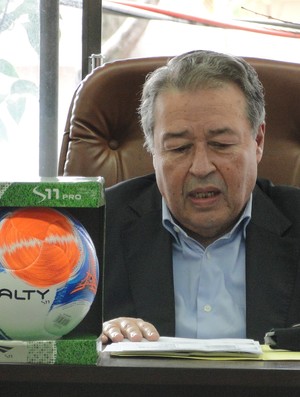 Paulo Schettino, presidente da Federação Mineira de Futebol (Foto: Rafael Araújo / GloboEsporte.com)