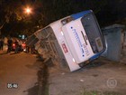 Acidente com ônibus deixa 36 passageiros feridos no Rio de Janeiro