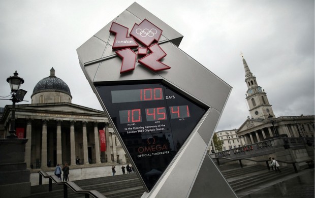 Londres 100 dias para Olimpíadas relógio (Foto: Getty Images)