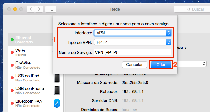 Criando uma conexão VPN (Foto: Reprodução/Edivaldo Brito)