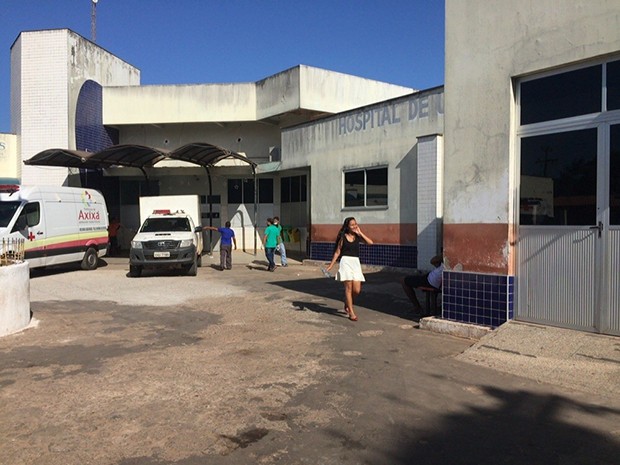 Fachada do Hospital Socorrão 2, em São Luís (Foto: Jéssica Melo / TV Mirante)