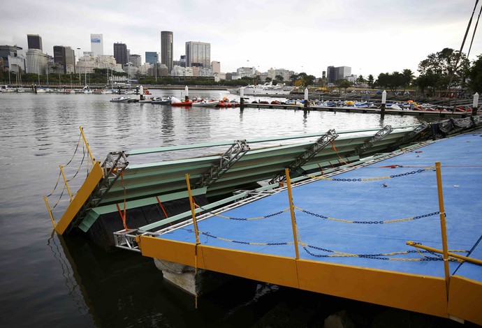 Nova rampa Marina da Glória (Foto: Reuters)