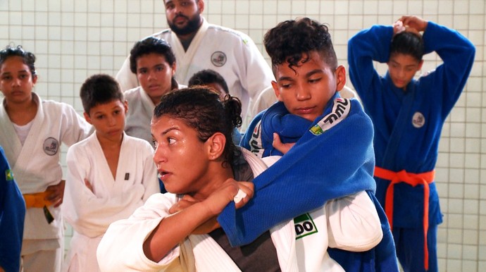 Sarah Menezes (Foto: TV Clube) Sarah Menezes (Foto: TV Clube)