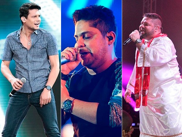 Israel Novaes, Jorge e Mateus e Danniel Vieira estão entre as atrações do carnaval 2015 (Foto: Montagem / G1) Israel Novaes, Jorge e Mateus e Danniel Vieira estão entre as atrações do carnaval 2015 (Foto: Montagem / G1)