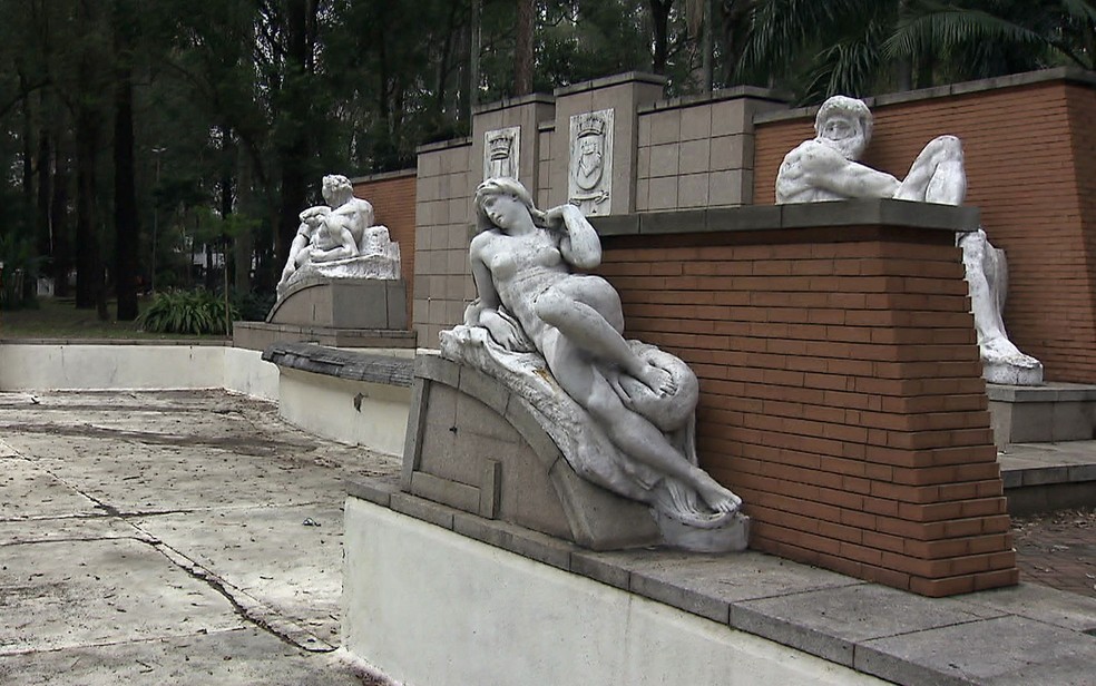 Praça Cidade de Milão será revitalizada (Foto: TV Globo/Reprodução)