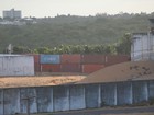 Parede de contêineres e construção de muro em Alcaçuz custa R$ 794 mil
