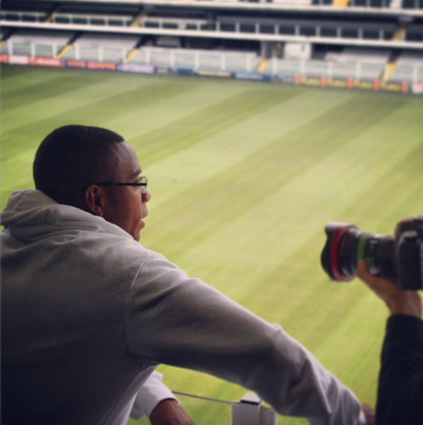 Robinho - gravação - Centenário do Santos (Foto: Reproduçã/Instagram)