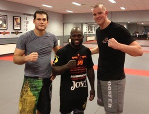 MMA Roger Gracie, Melvin Manhoef e Stefan Struve (Foto: Reprodução / Twitter)