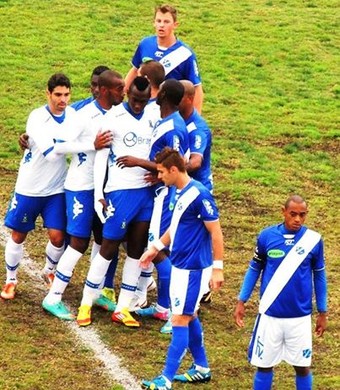 Santo André x Taubaté Copa paulista 2013 (Foto: Reprodução/Facebook)