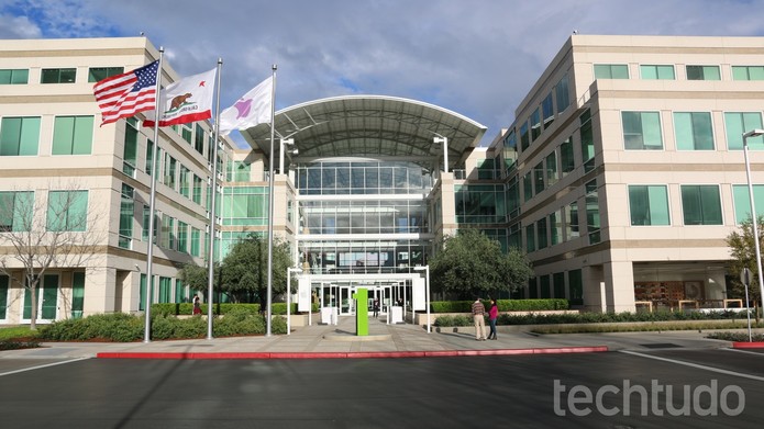 Sede da Apple em Cupertino, nos Estados Unidos (Foto: Thássius Veloso/TechTudo) Sede da Apple em Cupertino, nos Estados Unidos (Foto: Thássius Veloso/TechTudo)