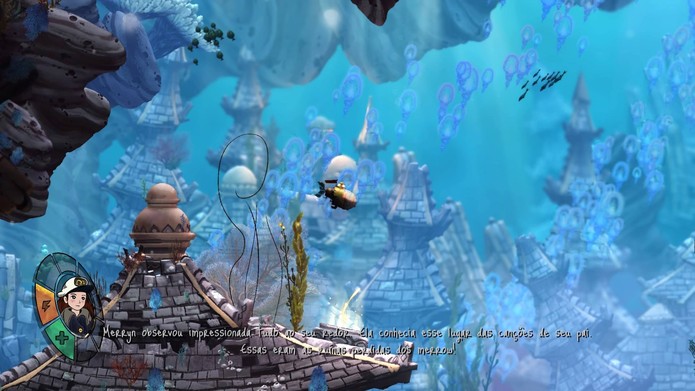 Song of the Deep tem gráficos na medida certa (Foto: Reprodução/Felipe Vinha)