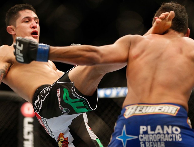 UFC Erik Perez e Edwin Figueroa (Foto: Agência Getty Images)