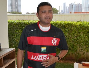 Souza, ex-jogador de América-RN e Flamengo (Foto: Jocaff Souza/GloboEsporte.com)