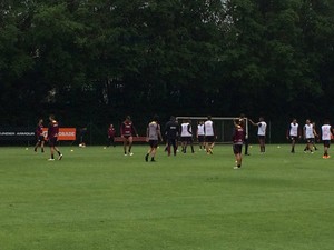 São Paulo treino (Foto: Alexandre Lozetti)