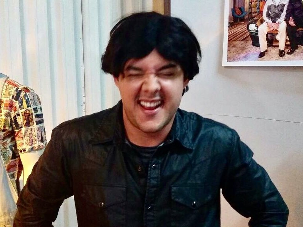 Gui Santana ficou bem de Zaca, né? (Foto: Evandreia Buosi)