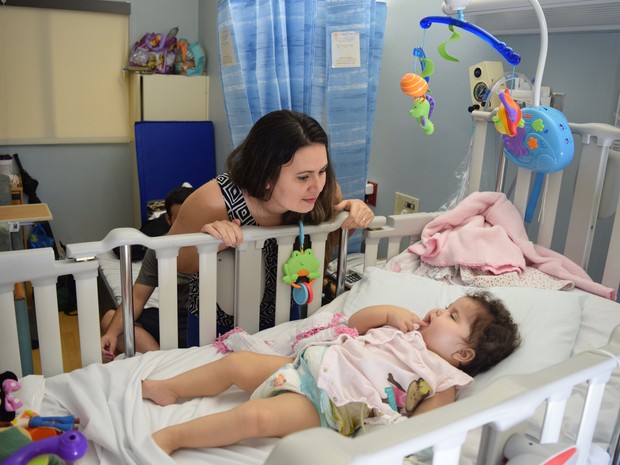 Sofia havia recebido alta do hospital no último dia 2 de julho (Foto: Marcus Vinícius Souza/G1)
