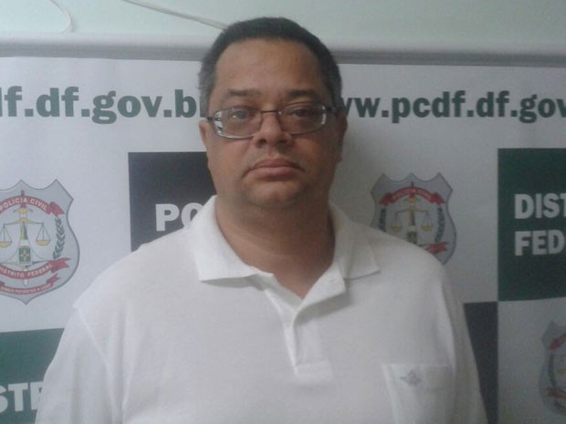 O advogado Wladmir Lopes de Magalhães Porto, preso em Brasília após 23 anos da morte da bailarina Renata Braga (Foto: Polícia Civil/Divulgação)