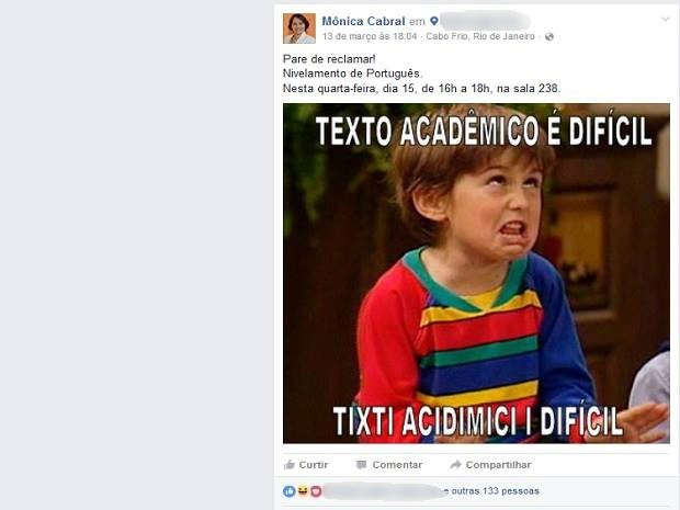 Memes em imagens #85-Aula online 