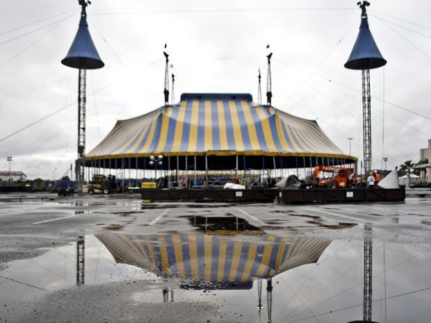 Grande Tenda do Cirque du Soleil tem espaço para 2,5 mil pessoas (Foto: MIBcine/Divulgação)