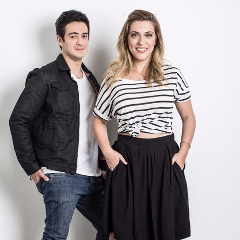 Marcos Veras e Julia Rabello (Foto: Jorge Bispo)