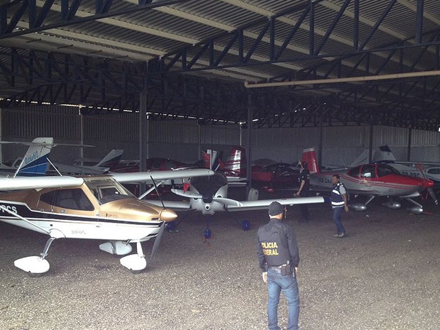 Aeródromo em Vitória da Conquista, Bahia (Foto: MPF/ Divulgação )