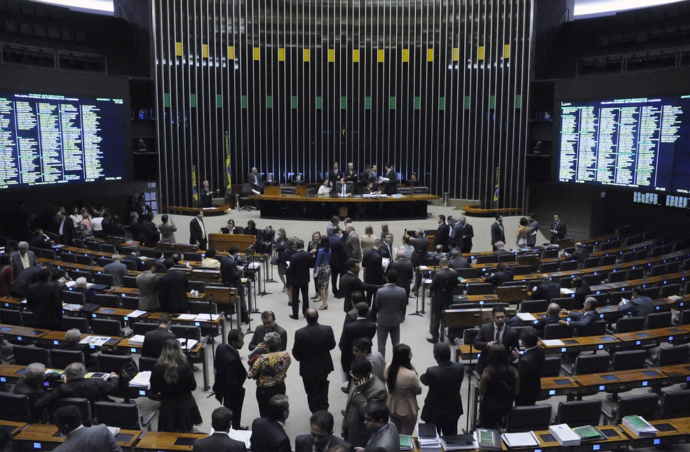 Plenário da Câmara, que terá nesta semana votação de medidas provisórias (Foto: Lúcio Bernardo Junior/Câmara dos Deputados)