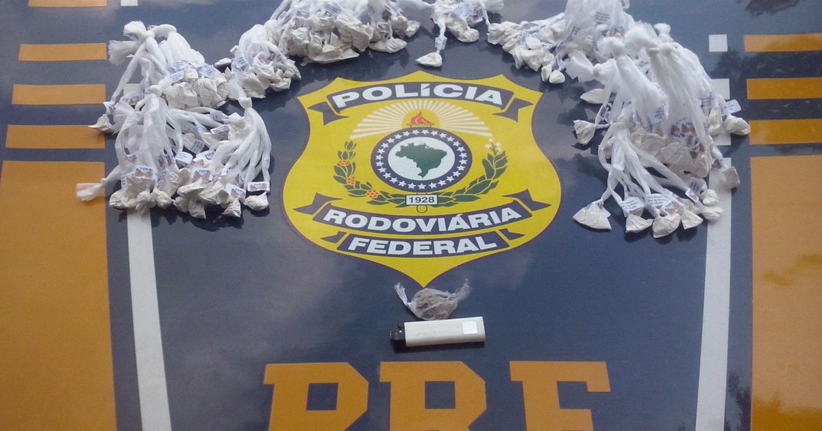 Cocaína que seria vendida em Teresópolis é apreendida na BR-116 - Globo.com