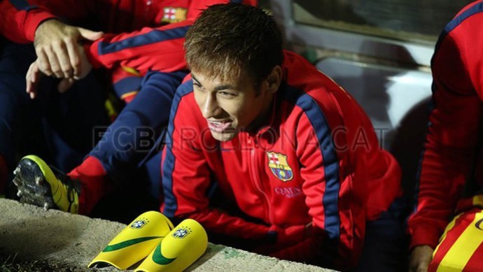 neymar barcelona fotos com rivais (Foto: Divulgação/Site Oficial Barcelona)