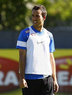 Atacante Thiago Ribeiro Santos (Foto: Ricardo Saibun/ Santos FC)