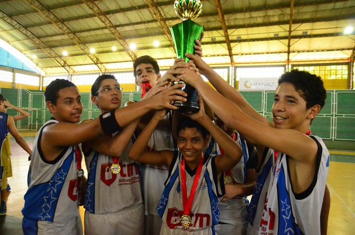 Dom Bosco Basquete Jogos Escolares Amazonas (Foto: Mauro Neto/Sejel)