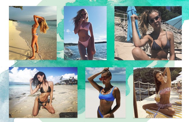 Ah, o verão... Como posar na praia como uma modelo (Foto: Reprodução/ Instagram)