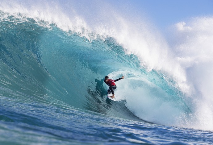 Filipe Toledo repescagem Mundial de surfe Margaret River Austrália (Foto: WSL) Filipe Toledo repescagem Mundial de surfe Margaret River Austrália (Foto: WSL)
