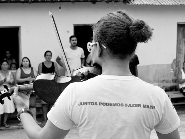 Ajuda humanitária, trabalho social, Expresso da Cidadania, Ouro Fino, Alexandre Barbado (Foto: Reprodução/ Alexandre Barbado)