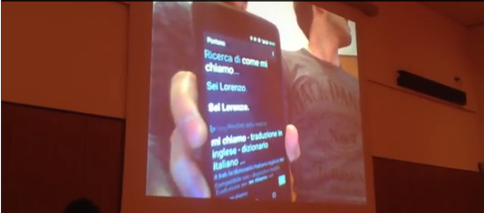 Hackers exibem a assistente de vox Cortana funcionando no Android (Foto: Reprodução/Edivaldo Brito)