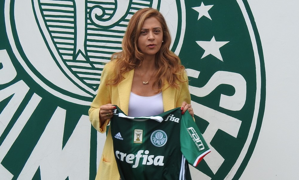 Leila defende Mattos e deixa no ar chance de mais reforços no Palmeiras