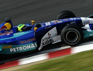 massa Schumacher brasil 2002 sauber formula 1 (Foto: Getty Images)