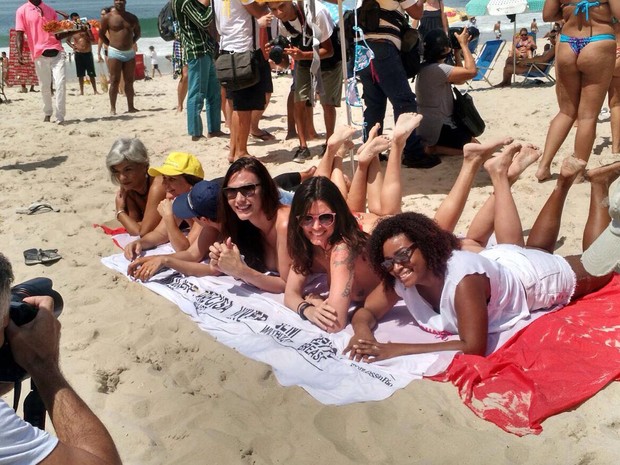 Toplessaço em Ipanema (Foto: Divulgação/Eduardo Alonso)