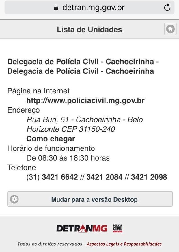 Print do Boletim de Ocorrência de Alan Passos (Foto: Arquivo Pessoal)
