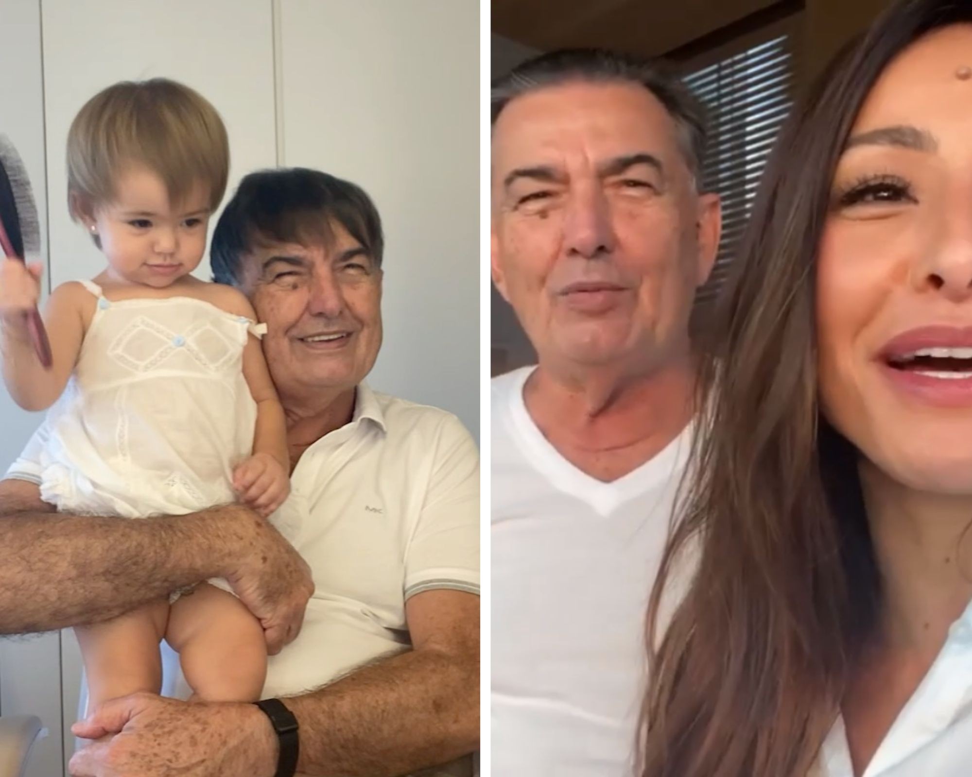 Sabrina Sato virou cabeleireira do pai, Osmar, e mostrou o resultado do corte (Foto: Reprodução/Instagram) Sabrina Sato virou cabeleireira do pai, Osmar, e mostrou o resultado do corte (Foto: Reprodução/Instagram)