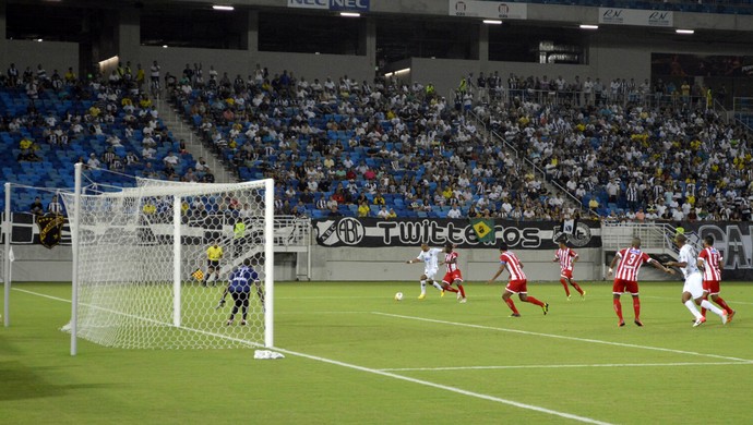 ABC x Potiguar de Mossoró, na Arena das Dunas, pelo Campeonato Potiguar (Foto: Marcelo Montenegro/Futebol Potiguar)