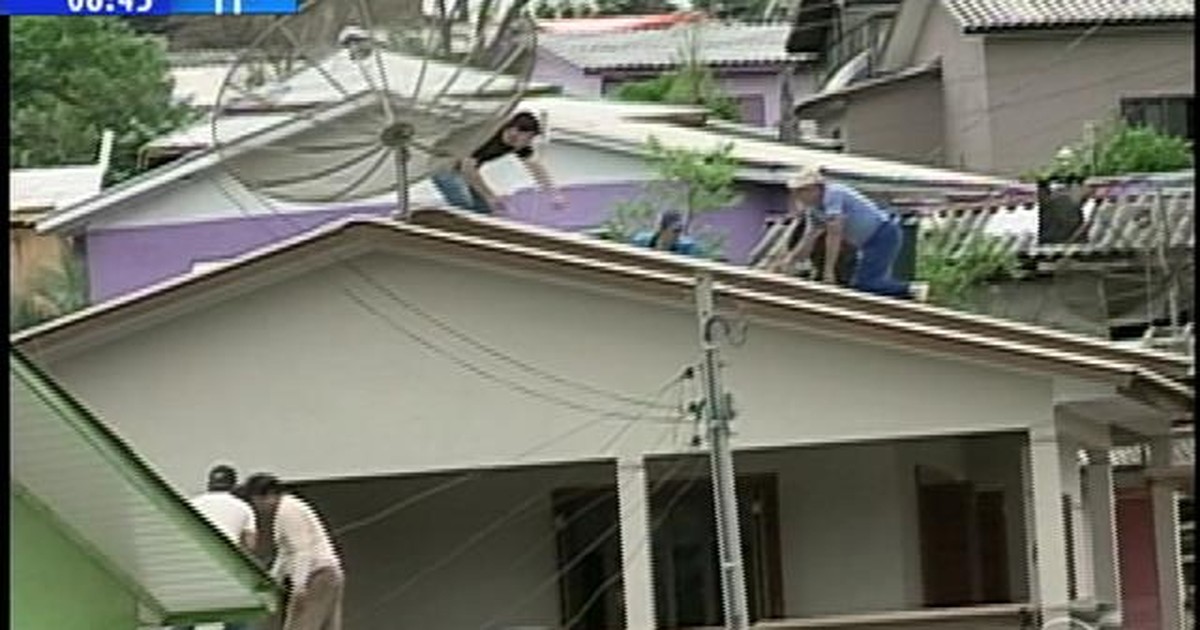 G1 Após granizo, Nonoai decreta situação de emergência no RS