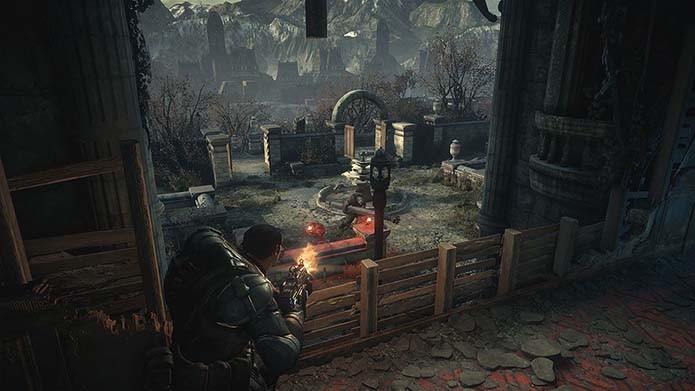 Game também conta com mapas de Gears of War 3 (Foto: Divulgação/Microsoft)