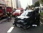 Acidente causa interdi��o de tr�s faixas da Avenida Paulista